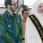 Syahnaz Sadiqah pada acara pengukuhan Bunda PAUD