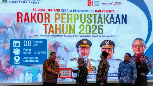 Rapat koordinasi perpustakaan se-Sumatera Barat