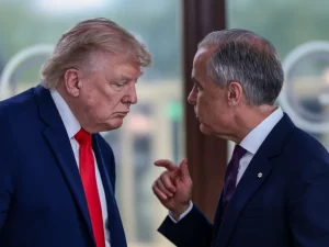 Donald Trump dan Mark Carney