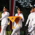 Ilustrasi barisan personel militer