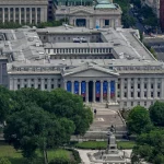Gedung Departemen Keuangan Amerika Serikat di Washington, DC