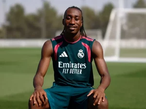 Yan Diomande dalam wawancara perdana bersama Real Madrid TV
