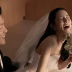 Yang Jiwon dan Yang Joon Mo dalam foto pernikahan