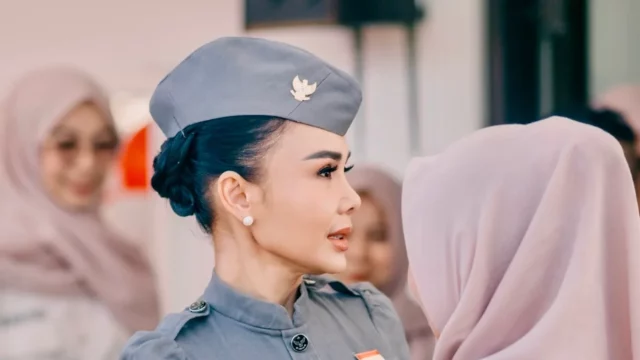Yuni Shara dalam peringatan HUT ke-81 RI