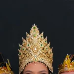 Yura Yunita tampil membawakan tokoh Srikandi bersama S.T.S.I. Ensemble dari Surakarta
