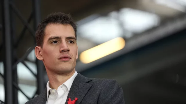 Foto arsip Chief Executive Mistral AI Arthur Mensch di Station F, Paris, pada Februari 2025