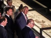 Raja Charles III, Emmanuel Macron, dan Andy Burnham di British Museum, London