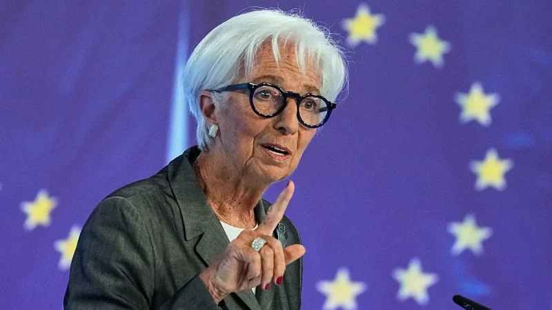 Presiden Bank Sentral Eropa Christine Lagarde