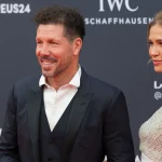 Foto arsip pelatih Atletico Madrid Diego Simeone pada ajang Laureus World Sports Awards