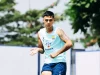 Eliano Reijnders saat menjalani sesi latihan bersama Persib di Kota Bandung
