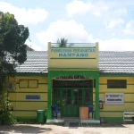 Gedung puskesmas di Kotabaru, Kalimantan Selatan