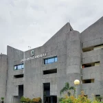 Gedung Rektorat Universitas Andalas di Kampus Limau Manis, Padang