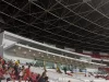 Tribun utama Stadion Gelora Bung Karno dipadati suporter