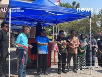 Penyerahan incinerator pintar berbasis IoT di Caturharjo