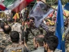 Pasukan Garda Revolusi Iran dalam parade militer di Teheran