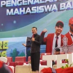 Ismail Fahmi berbicara pada kuliah umum di Universitas Muhammadiyah Malang