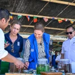Pemaparan riset rumput laut ITSRC Universitas Mataram di Gili Meno, Lombok Utara