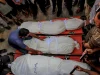 Pemakaman warga Palestina yang tewas dalam serangan udara Israel di Kota Gaza