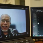 Dosen Teknik Sumber Daya Air ITB Joko Nugroho saat menyampaikan penjelasan lewat wawancara daring