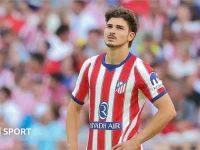 Julian Alvarez dalam laga Atletico Madrid