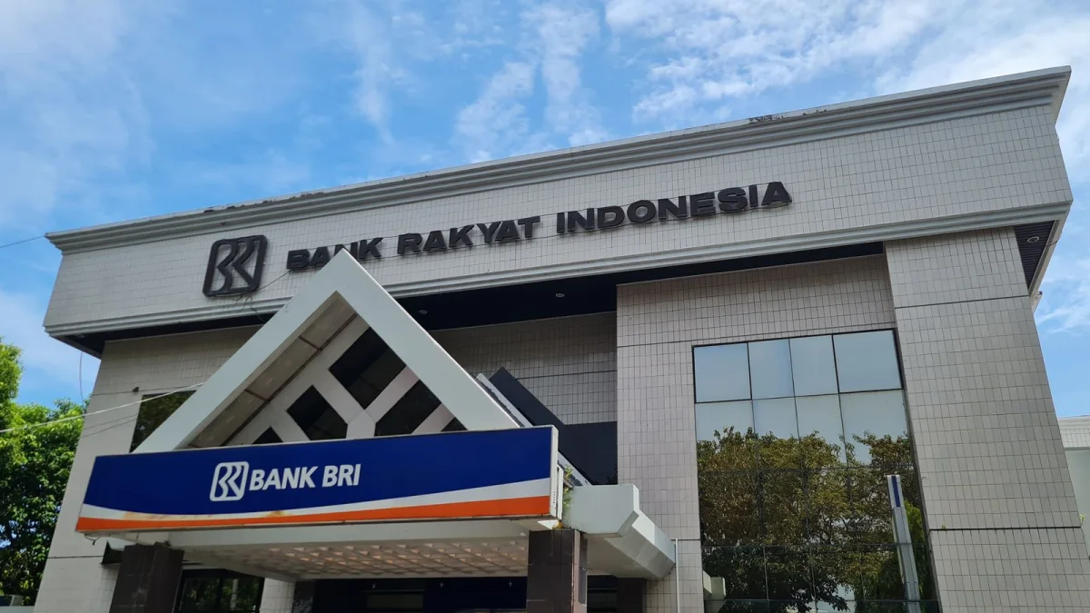 Gedung Kantor Cabang Bank Rakyat Indonesia di Parepare, Sulawesi Selatan