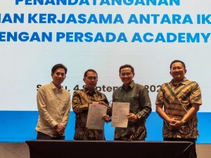 Penandatanganan kerja sama IKA FH UB dengan Persada Academy for Justice Reform