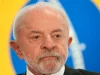 Presiden Brasil Luiz Inacio Lula da Silva saat berada di Istana Planalto, Brasilia
