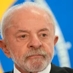 Presiden Brasil Luiz Inacio Lula da Silva saat berada di Istana Planalto, Brasilia