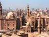 Panorama Kota Kairo dengan masjid bersejarah