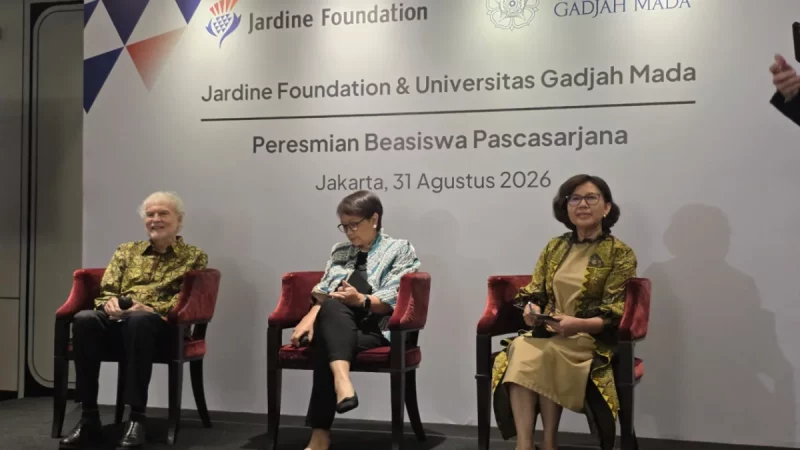 Peluncuran skema beasiswa Jardine Foundation untuk mahasiswa UGM