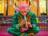 Pemain saluang, alat musik tiup tradisional Minangkabau