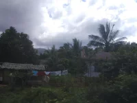 Permukiman warga Togutil di tepi hutan Taman Nasional Aketajawe-Lolobata, Halmahera Timur, Maluku Utara.