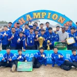 Tim Persib U13 seusai menjuarai Piala Soeratin Jawa Barat di Subang
