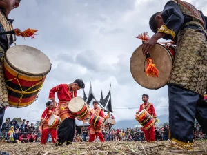Pertunjukan musik perkusi tradisional Minangkabau, Tambua Tansa