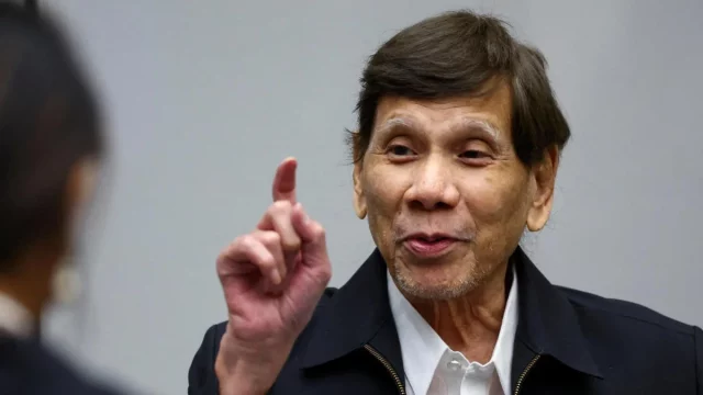 Mantan Presiden Filipina Rodrigo Duterte hadir di Mahkamah Pidana Internasional