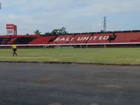 Foto arsip tribun Stadion Kapten I Wayan Dipta Gianyar markas Bali United