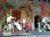 Anggota Yayasan Senang Hati menampilkan tari kursi roda di Ubud, Bali