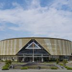 Gedung rektorat Universitas Padjadjaran di Kampus Jatinangor, Sumedang.