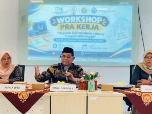 Workshop Pra Kerja UIN Sulthan Thaha Saifuddin Jambi di Gedung UPKK