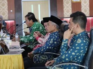 Jajaran pimpinan mengikuti Rapat Pimpinan ke-46 Universitas Muhammadiyah Semarang