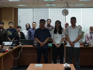 Peserta pelatihan Wikilatih Wikidata di Universitas Negeri Jakarta