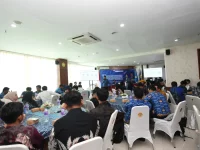 Suasana konferensi 2nd NACIE di Gedung Graha Utama Universitas Trunojoyo Madura