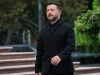 Foto arsip Presiden Ukraina Volodymyr Zelenskyy pada satu upacara di Chisinau, Moldova