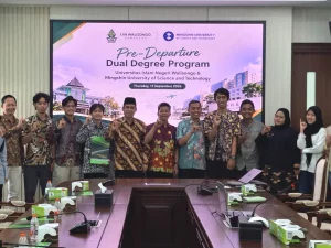 Pelepasan mahasiswa program dual degree UIN Walisongo dan Mingshin University