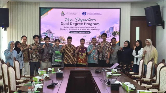 Pelepasan mahasiswa program dual degree UIN Walisongo dan Mingshin University