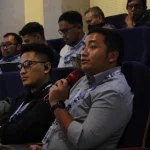 Peserta workshop Indonesian Marina Design bertanya soal kondisi industri marina di Indonesia