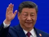 Presiden China Xi Jinping melambaikan tangan di Konferensi AI Dunia