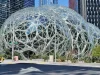 Gedung Amazon Spheres di kompleks kantor pusat Amazon, Seattle, Amerika Serikat