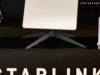 Deretan antena layanan internet satelit Starlink milik SpaceX yang dipakai Ukraina