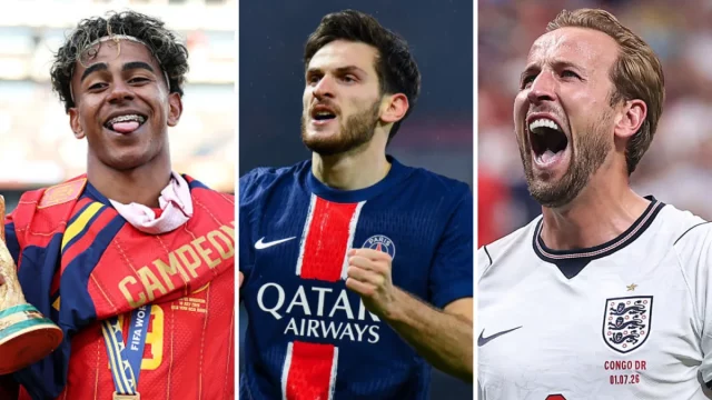 Lamine Yamal, Khvicha Kvaratskhelia, dan Harry Kane, kandidat Ballon d